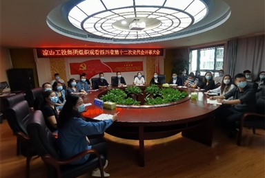 凉山工投集团公司 组织观看四川省第十二次党代会