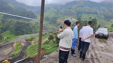 凉山工投集团公司深入开展防汛防地灾和安全生产督导检查