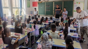 防溺水 护成长 保安全——润泽水利公司开展防溺水及安全环保宣传活动