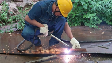技术大比拼 技能大提升——会理大铜公司开展2024年度电焊技术比武活动