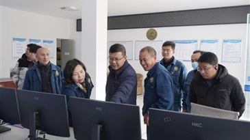 凉山州应急管理局副局长廖磊一行到会理大铜公司督导检查节后复工复产工作